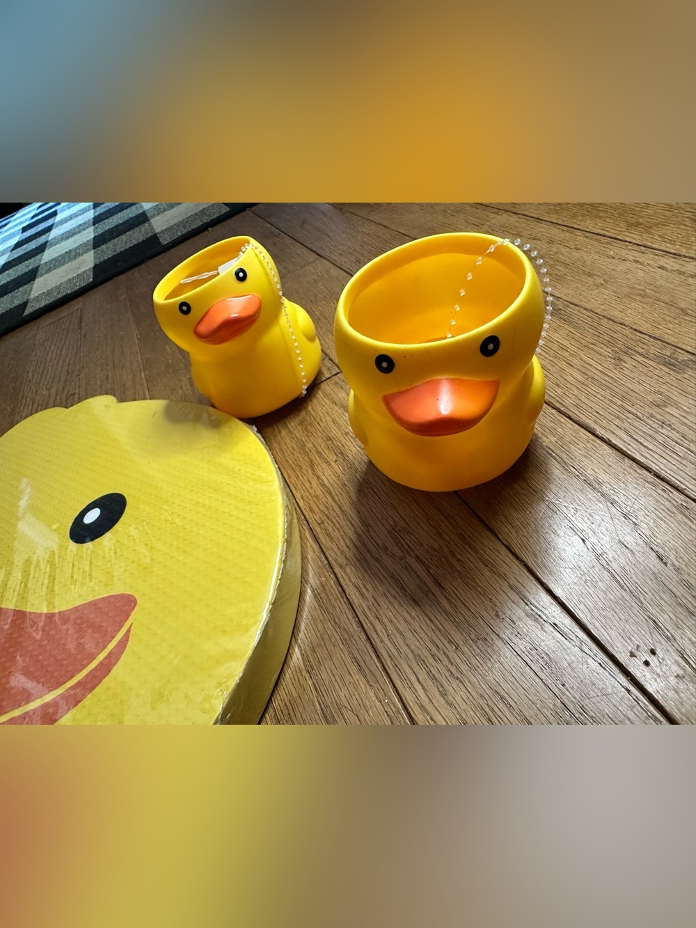 Target Yellow Rubber Duck Bath Accessory Set - Picture 10 of 14